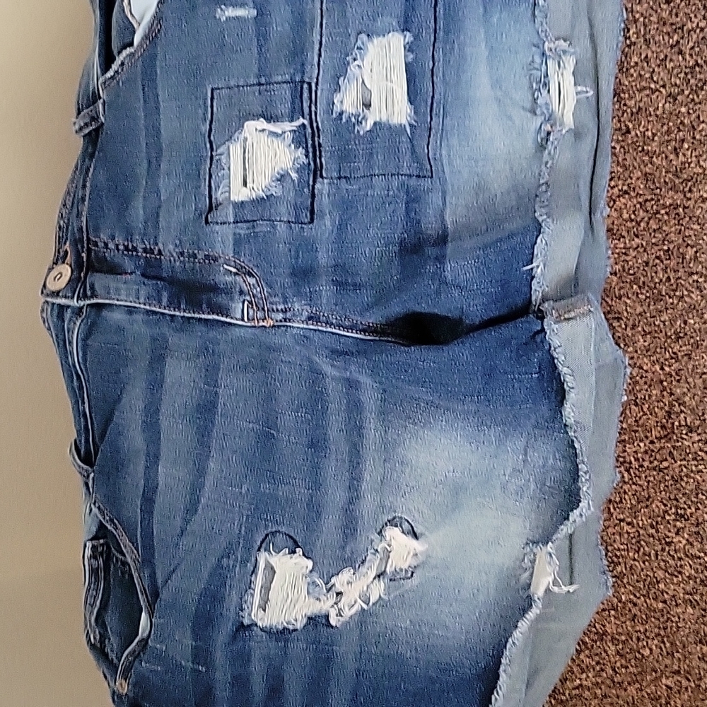Maurices Distressed Jean Shorts